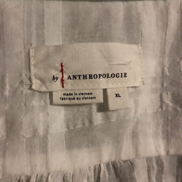 Anthropologie Cropped sheer top - Picture 3 of 4